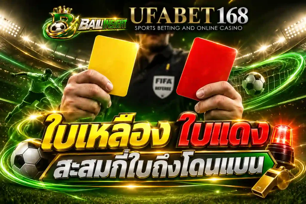 ใบเหลือง ใบแดง สะสมกี่ใบถึงโดนแบน